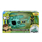 BEN 10 Vehicul extraterestru cu figurina Cap de Diamant