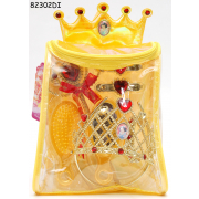 Rucsac cu accesorii pentru par 8 piese - Snow White