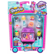 Shopkins, pachet 12 figurine, colectia Europa Purple