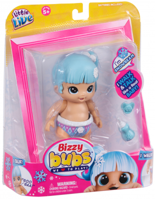 Bebelusi Little Live Babies cu functii FULG DE NEA