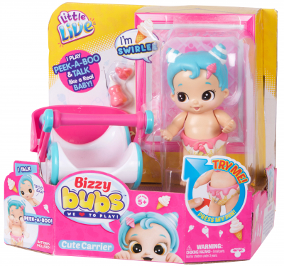 Bebelusi Little Live Babies cu functii si accesorii SWIRLEE