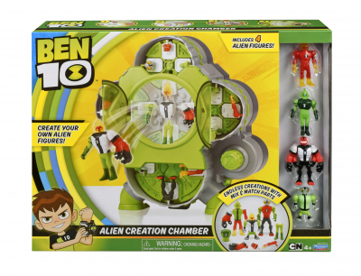 BEN 10 Camera creare extraterestri (4 figurine)