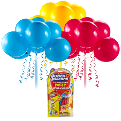 BUNCH O BALLOONS Party balloons Set Refill ROSU/GALBEN/ALBASTRU