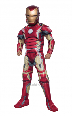 Costum Iron Man Deluxe S
