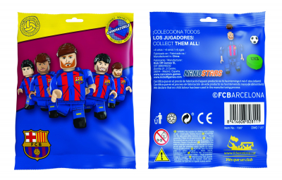 Nanostars Barcelona figurine foil bag