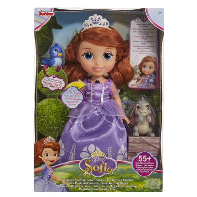 Papusa Printesa Sofia intai - 30cm cu functii