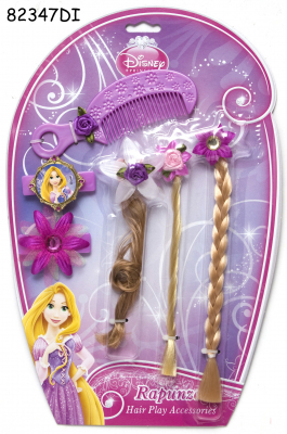 Set accesorii pentru par (6 piese) - Rapunzel