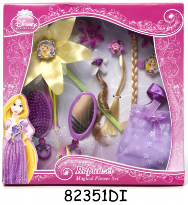 Set accesorii pentru par Rapunzel Magical Flower