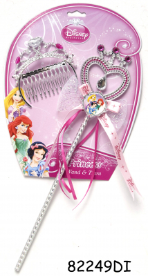 Set bagheta si diadema (2 piese) - Disney 3 New Princess