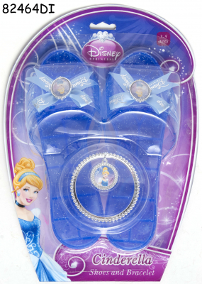 Set pantofiori si bratara Cinderella